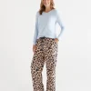 Animal Print Flannelette Pyjama Pant