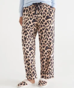 Animal Print Flannelette Pyjama Pant