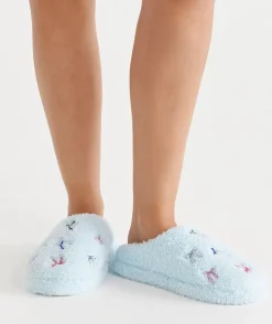 Bow Fluffy Slipper