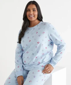 Bow Print Novelty Pyjama Set