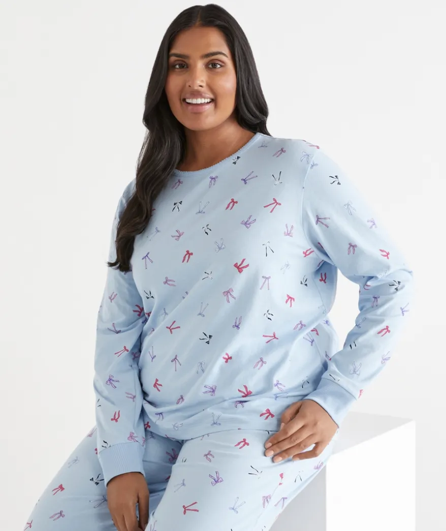 Bow Print Novelty Pyjama Set