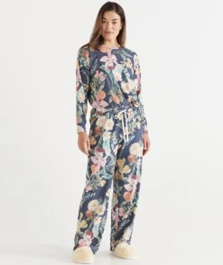 Brushed Fruity Floral Pyjama Pant