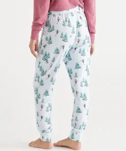 Brushed Snow Novelty Pyjama Pant
