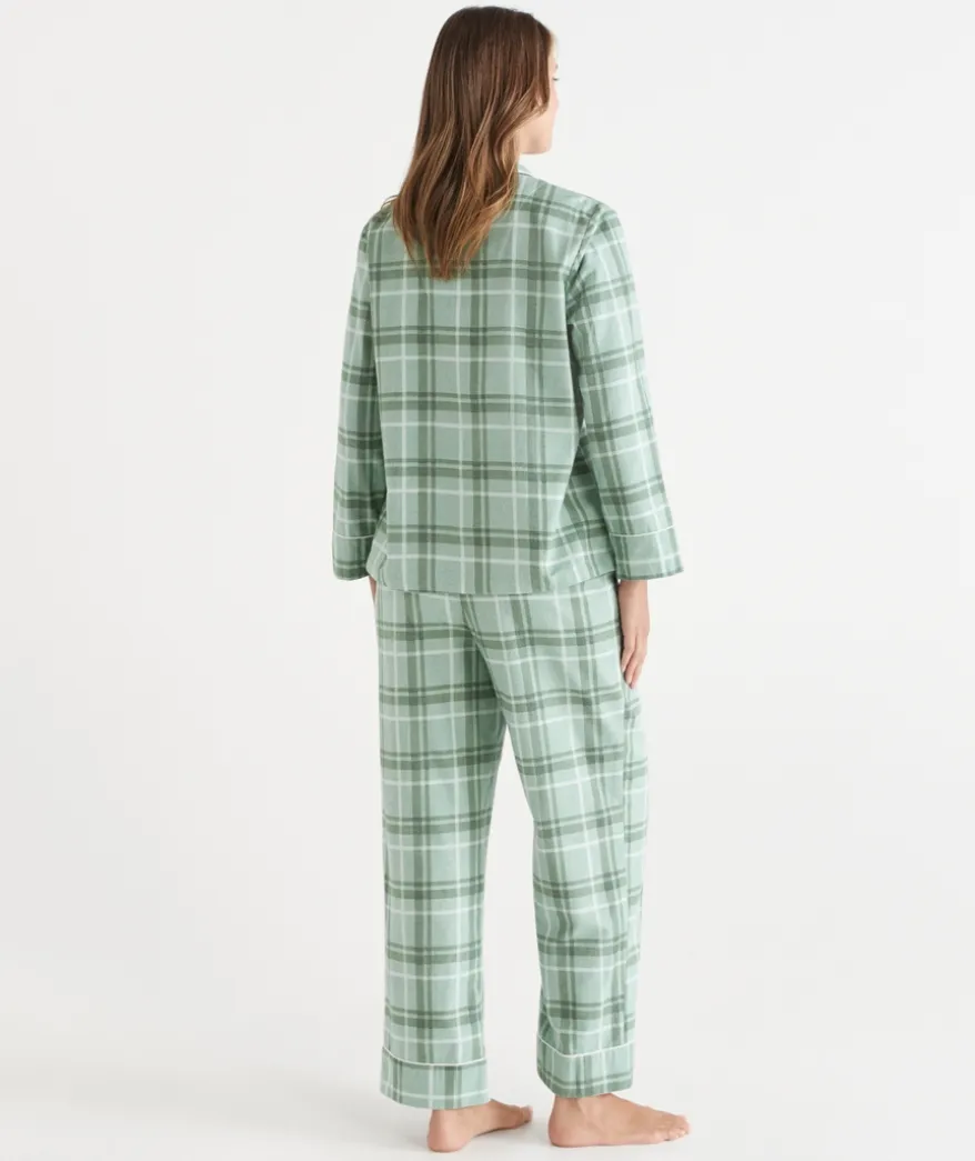 Check Flannelette Pyjama Set