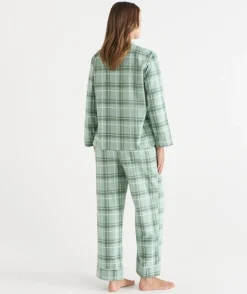 Check Flannelette Pyjama Set