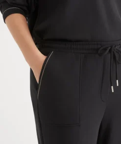 Contrast Stitch Culotte Pant