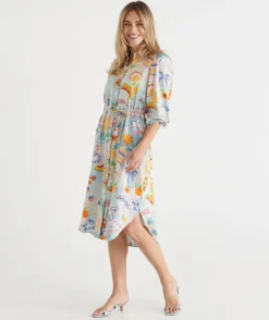 Costa Del Sol Midi Shirt Dress