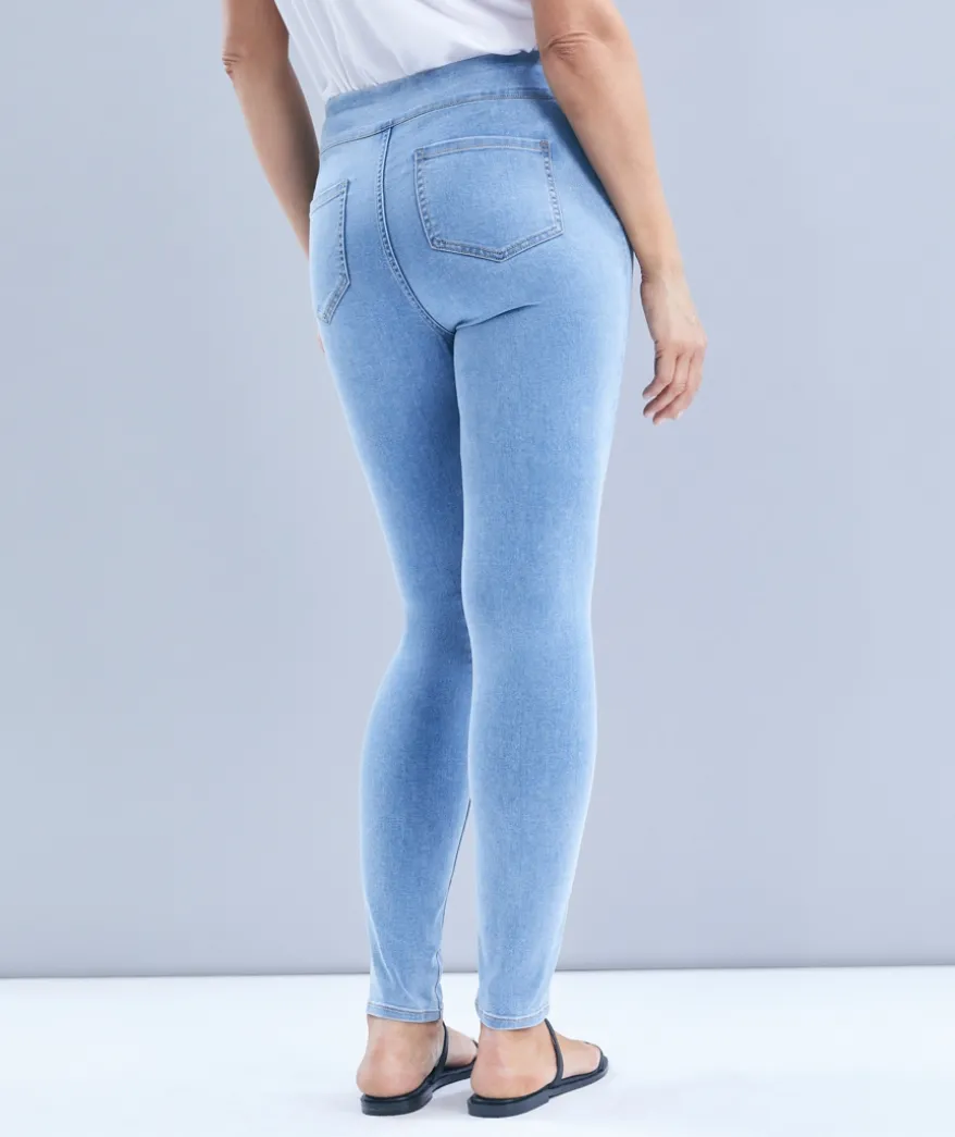 Denim Jegging - Light Wash