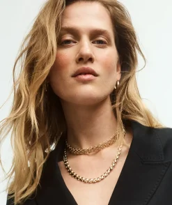 Gold Chain Chunky Necklace