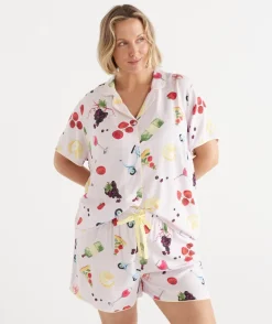 Italy Novelty Shortie Pyjama Set