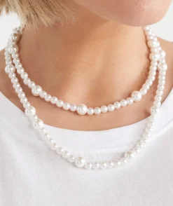 Layered Pearl Necklace