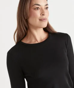 Long Sleeve Crew Neck Top