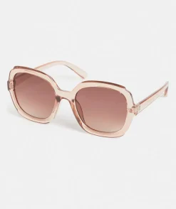 Parla Blush Oversized Sunglasses