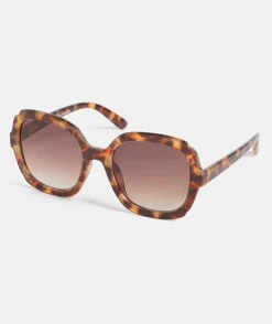 Parla Dark Tort Oversized Sunglasses