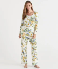 Pointelle Floral Field Pyjama Set