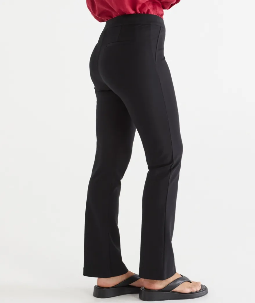 Ponte Tailored Pant - Black