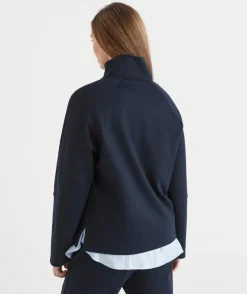 Quarter Zip Jumper - Midnight