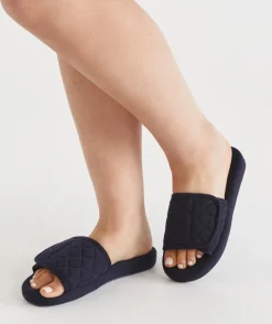 Quilted Adjustable Slipper