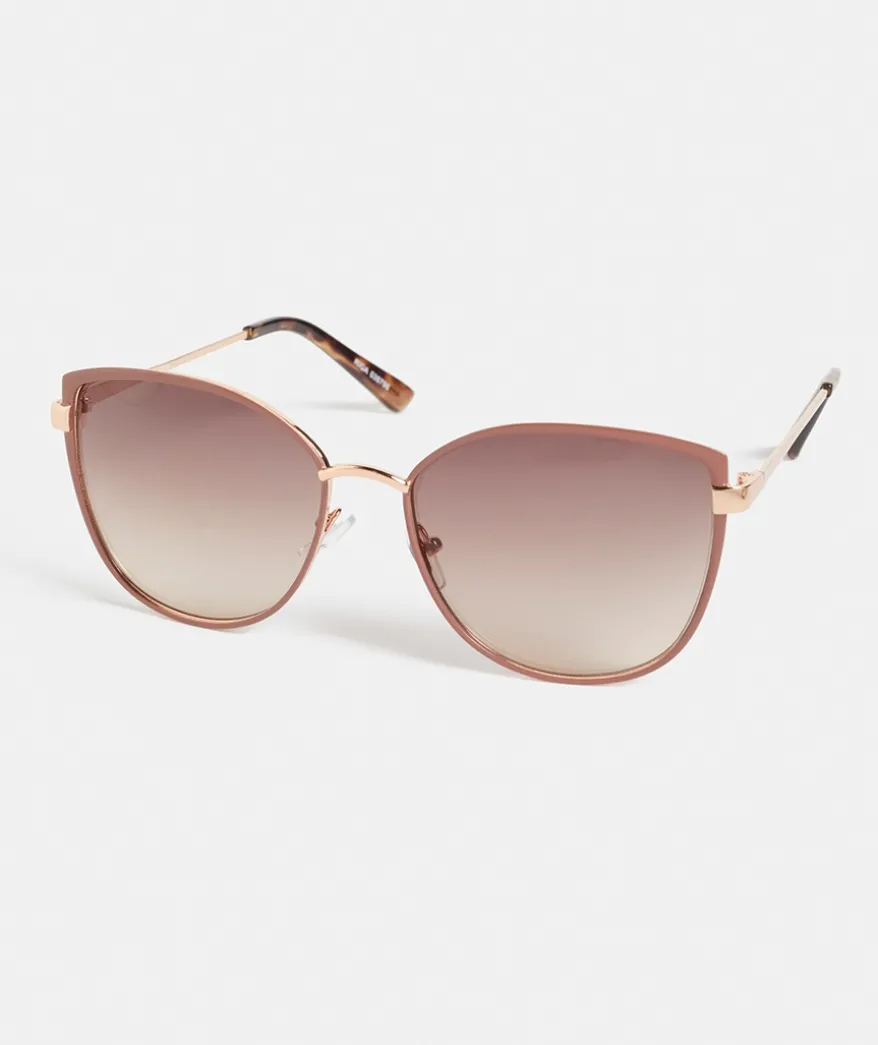 Riga Oversized Sunglasses - Blush