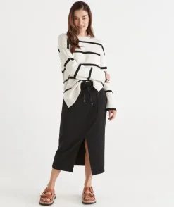 Stripe Rib Detail Jumper