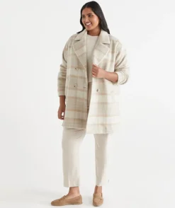 Tailored Stretch Tapered Pant - Natural Marle