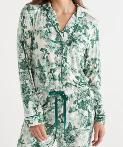 Toile Print Pyjama Set