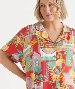 Tropical Sunset Novelty Pyjama Set